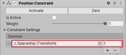 ～Unity Working in Unity Constraints コンストレインツ～