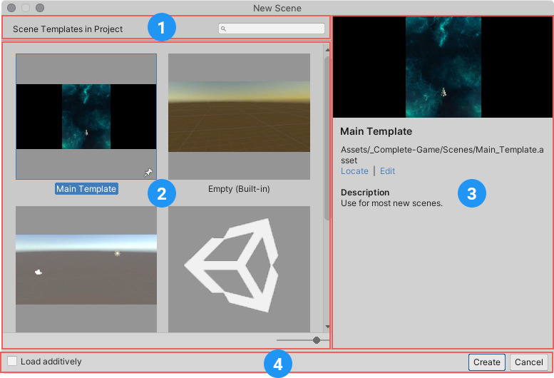 ～Unity Working in Unity Scene シーン～