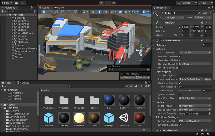 ～Unity Working in Unity Scene view シーンビュー～