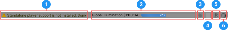 ～Unity Working in Unity Status bar ステータスバー～